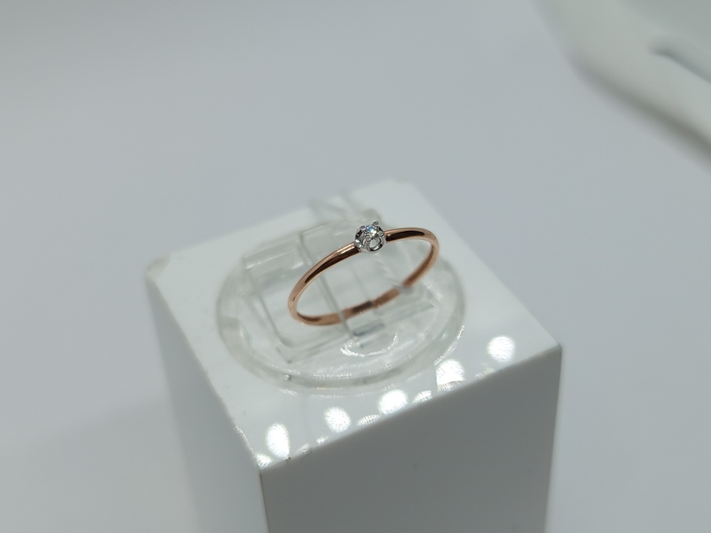 КОЛЬЦО БРИЛЛИАНТ Au 585