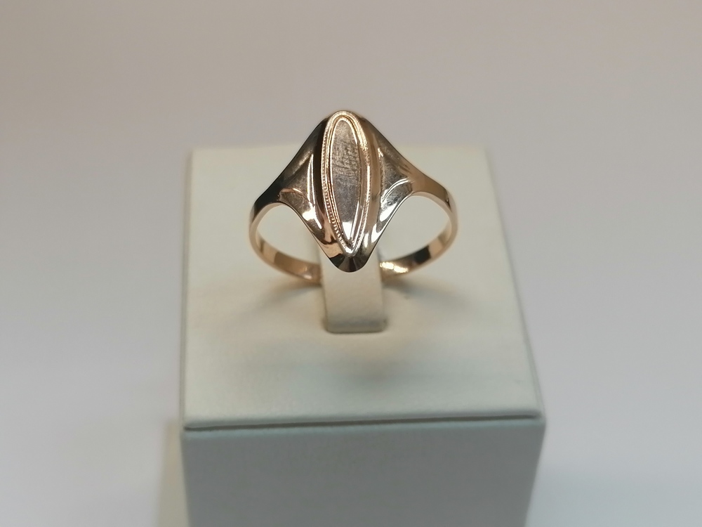 КОЛБКМ585 КОЛЬЦО БЕЗ КАМНЯ (Au 585)