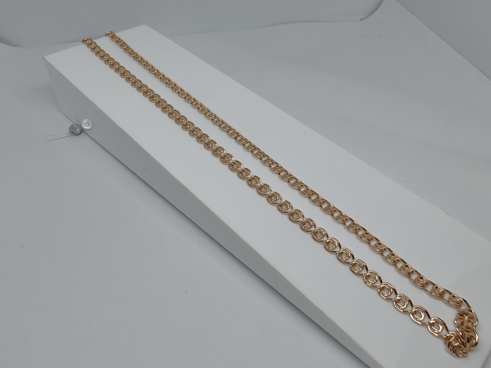 8060270П-50 ЦЕПЬ ПУСТОТЕЛАЯ Лав (Au 585)