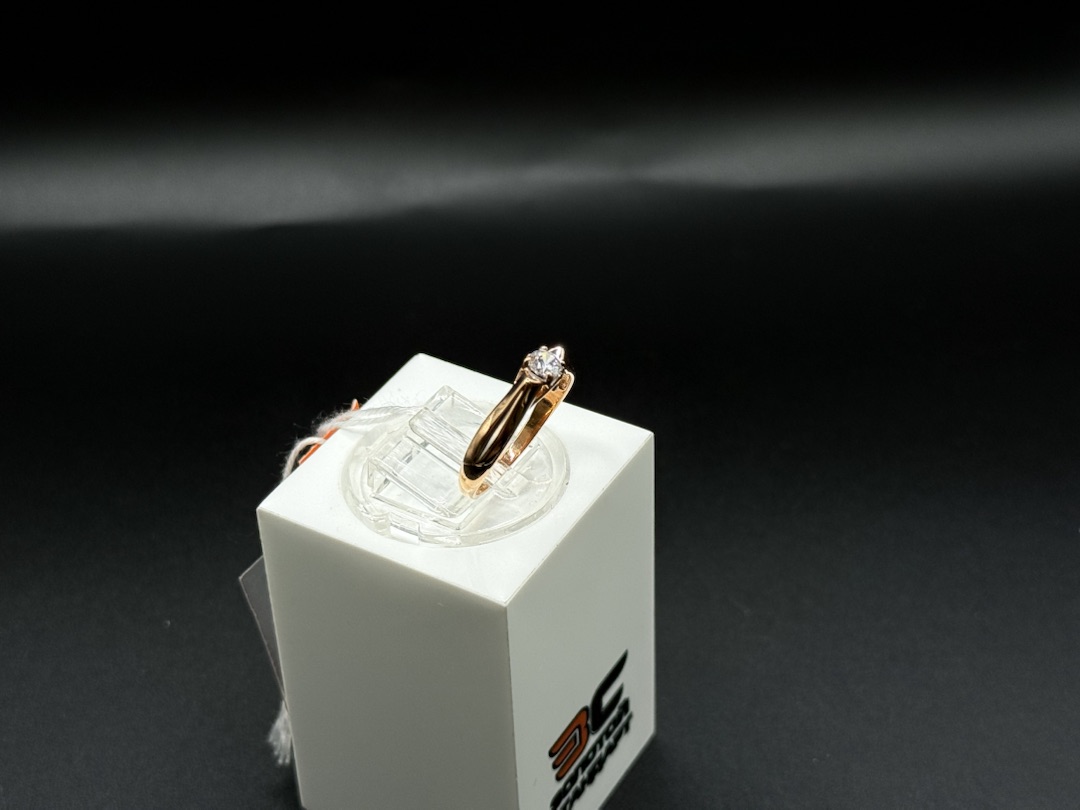 КОЛКМ585 КОЛЬЦО С КАМНЕМ (Au 585)