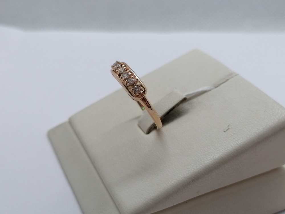 КОЛКМИ585 КОЛЬЦО С КАМНЯМИ (Au 585)