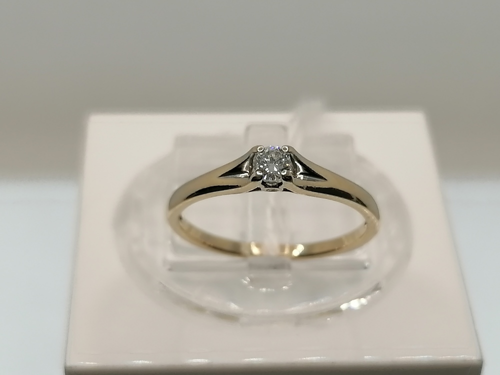 КОЛЬЦО БРИЛЛИАНТ Au 585