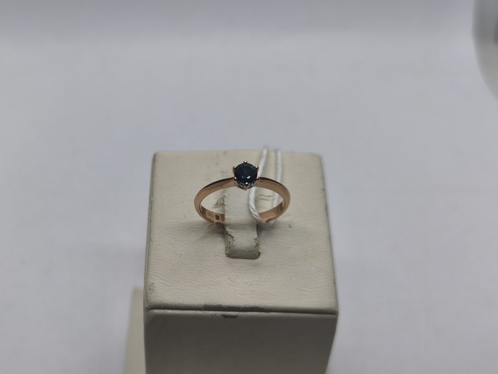 КОЛКМ585 КОЛЬЦО С КАМНЕМ (Au 585)