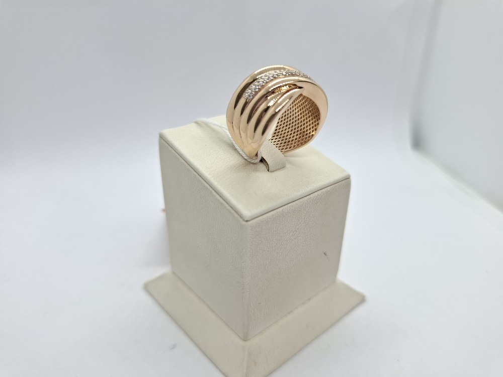 КОЛКМИ585 КОЛЬЦО С КАМНЯМИ (Au 585)