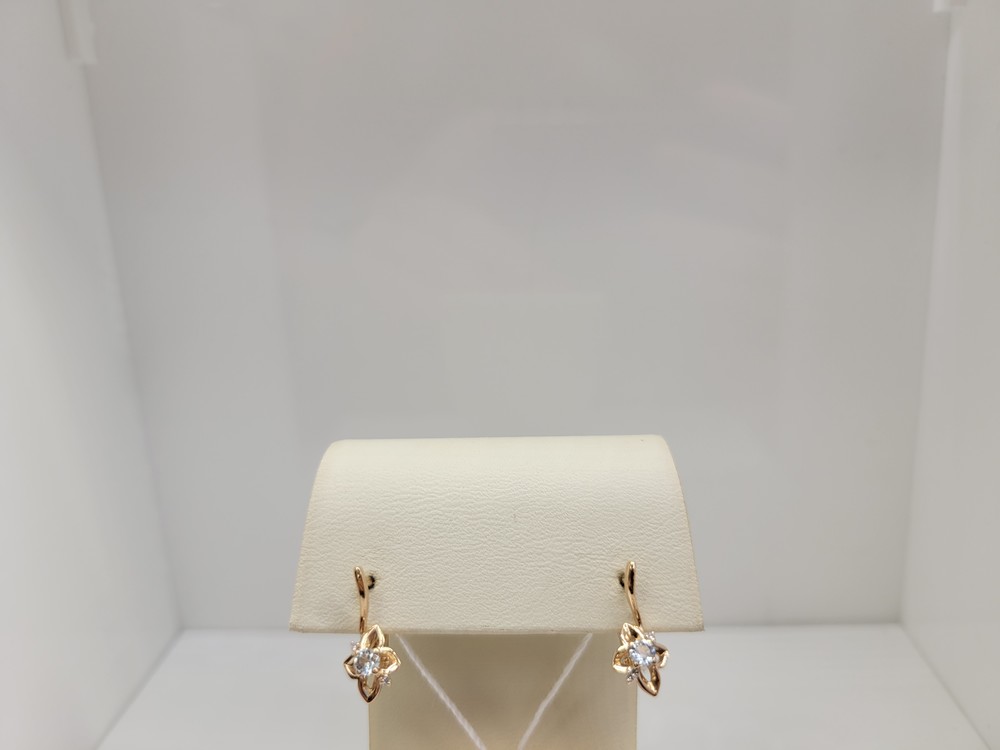 СЕРЬГИ С КАМНЯМИ (Au 585)