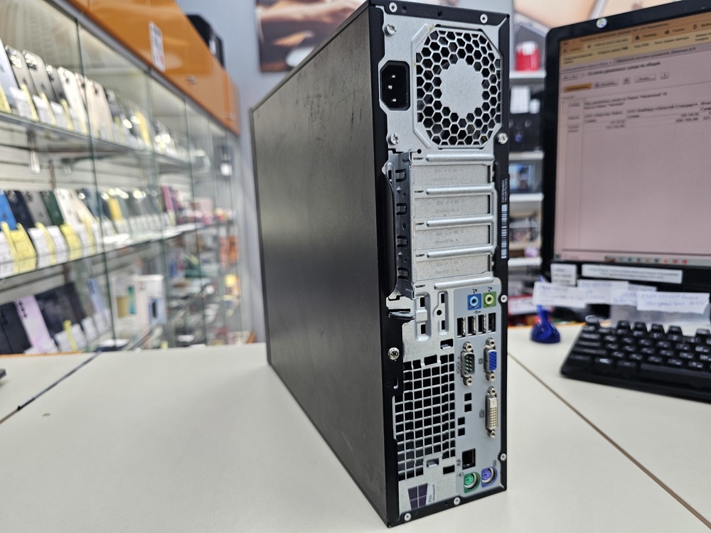 Системный блок HP; Core i3-4160, Intel UHD Graphics, 4 Гб, Нет, 500 Гб