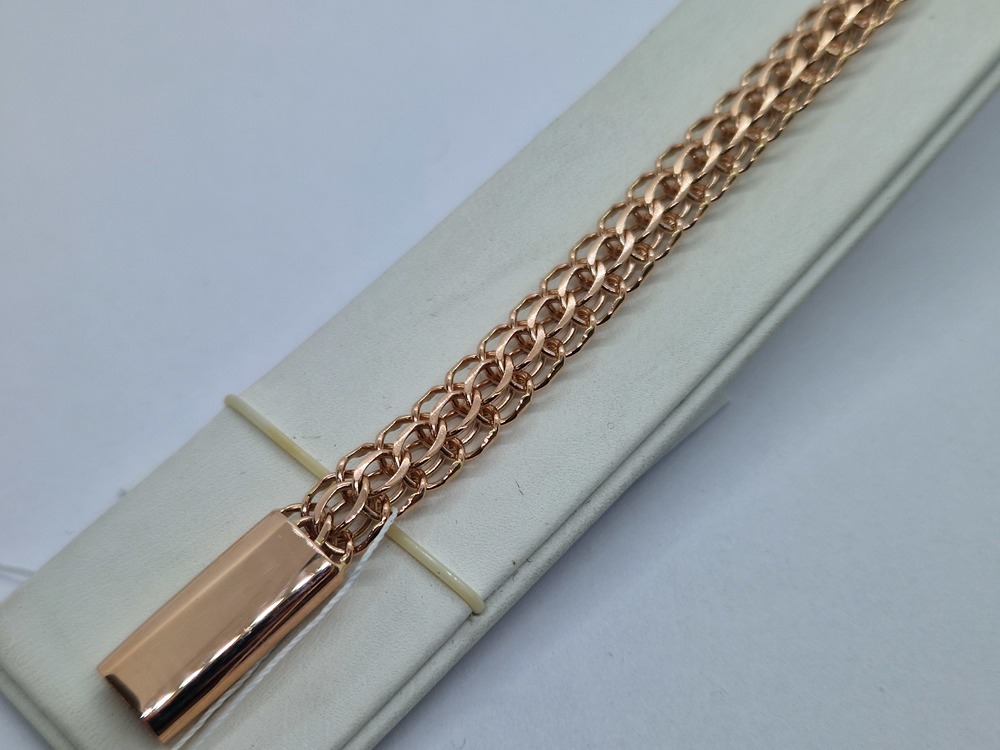 БРАСЛЕТ ПОЛНОВЕСНЫЙ Итальянка (Au 585)