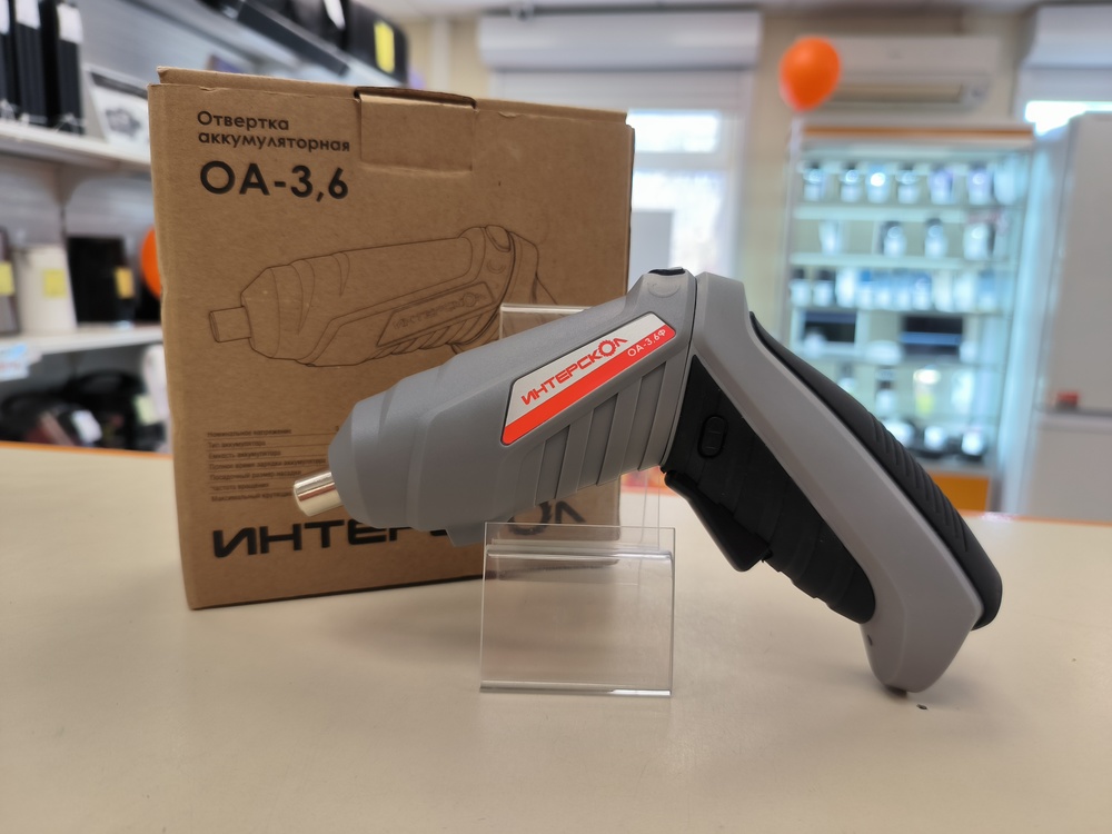 Отвертка электрическая Интерскол ОА-3.6Ф