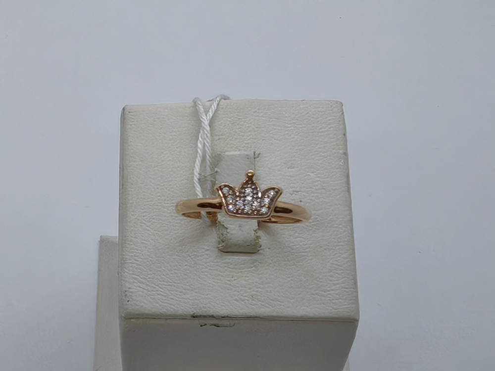КОЛКМИ585 КОЛЬЦО С КАМНЯМИ (Au 585)