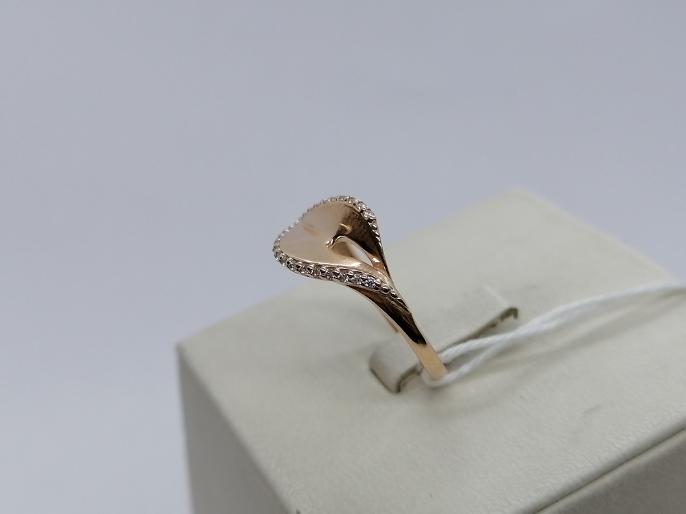 КОЛКМИ585 КОЛЬЦО С КАМНЯМИ (Au 585)