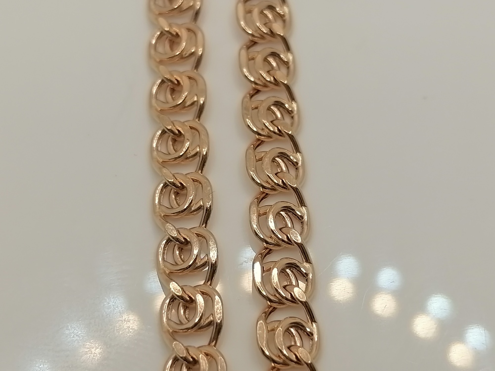 ЦЕПЬ ПУСТОТЕЛАЯ Лав (Au 585)