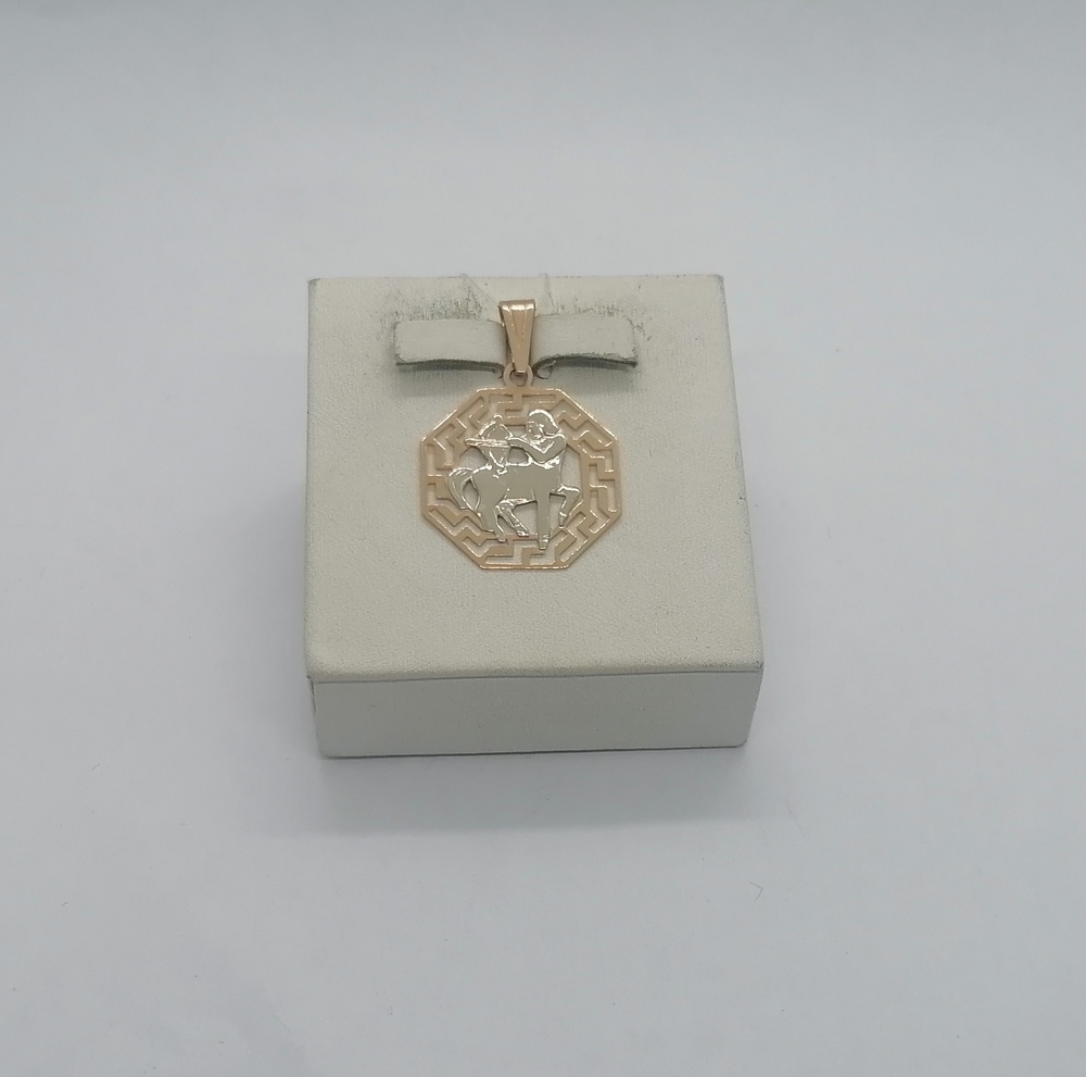ПОДВЕСКА ЗНАК ЗОДИАКА без камня (Au 585)