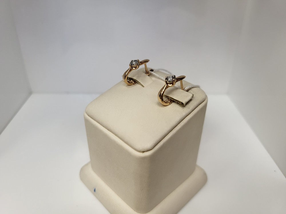 СЕРЬГИ БРИЛЛИАНТ (Au 585)