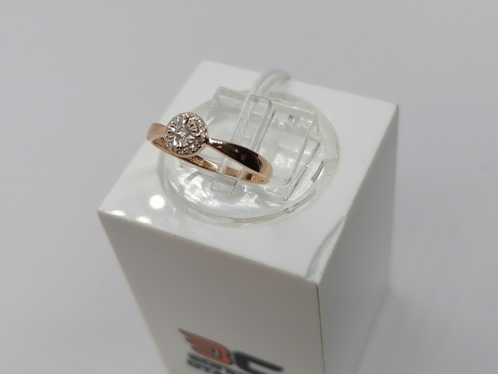 КОЛЬЦО БРИЛЛИАНТ Au 585