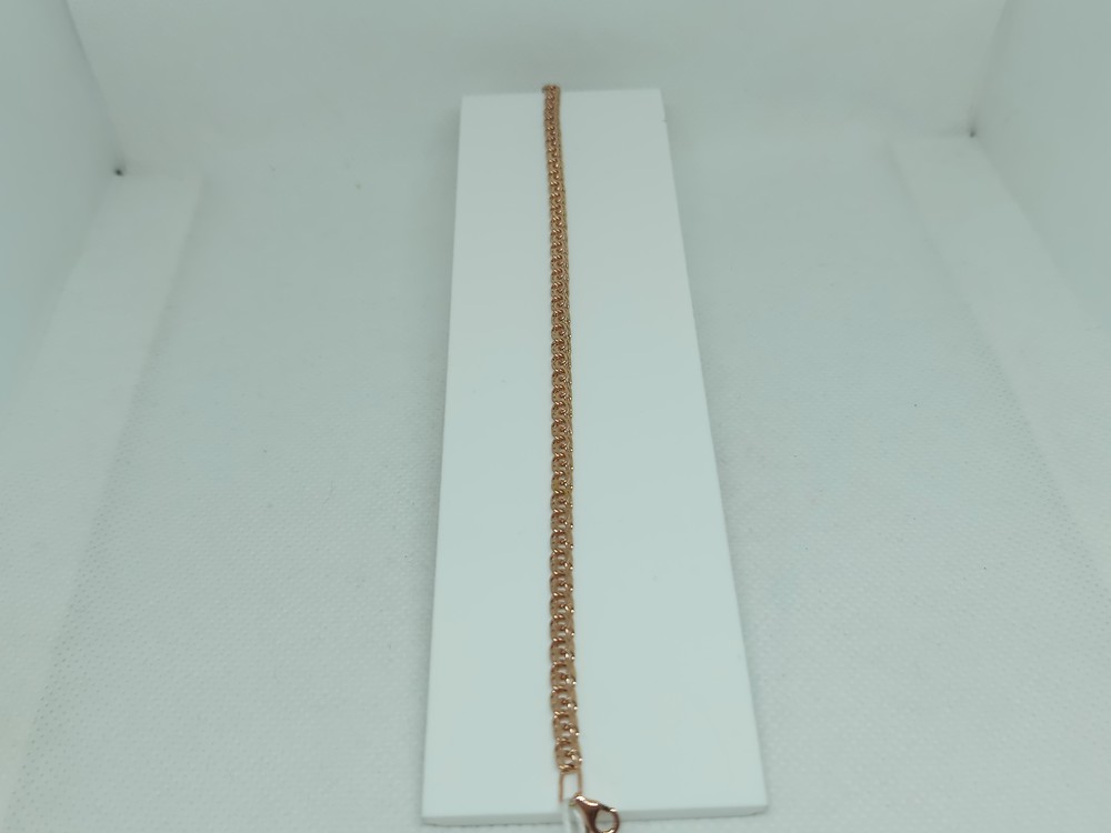 БЛБ585 БРАСЛЕТ ПОЛНОВЕСНЫЙ Бисмарк (Au 585)