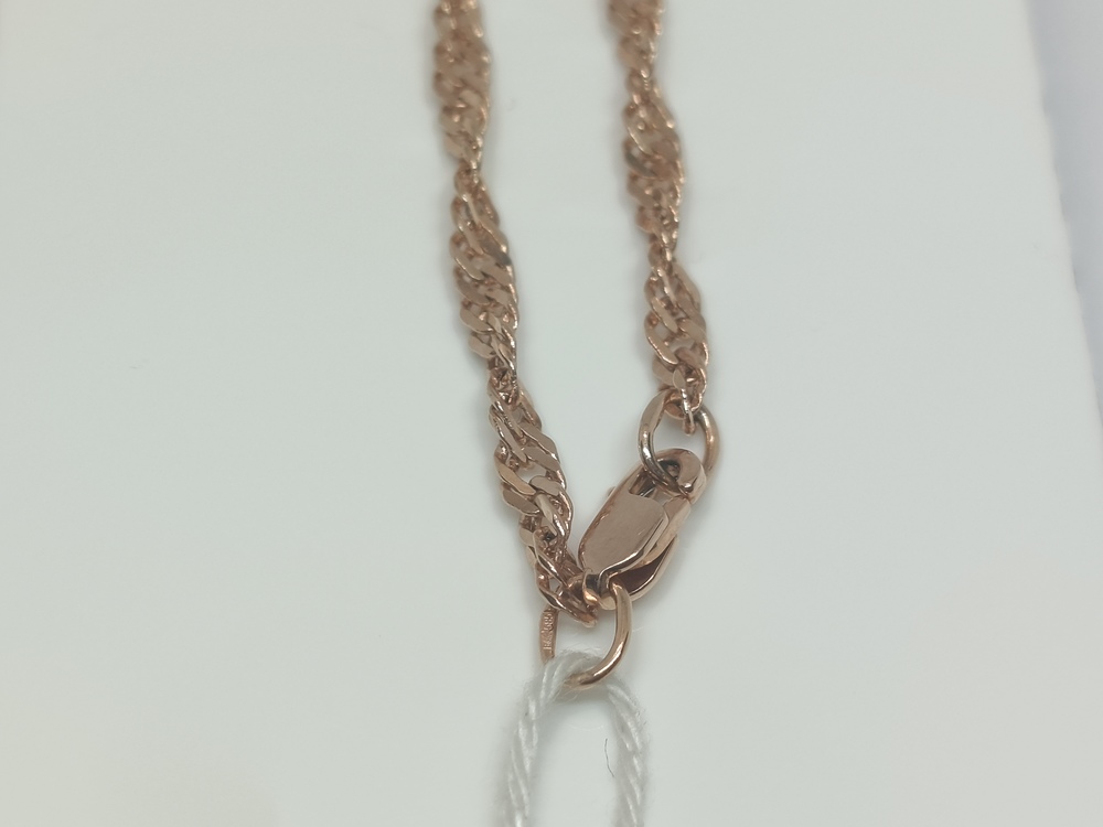 ЦЛСИ585 ЦЕПЬ ПОЛНОВЕСНАЯ Сингапур (Au 585)