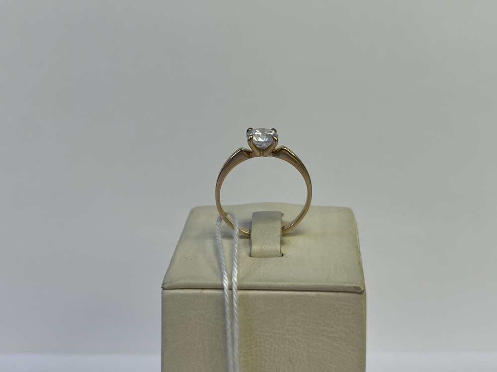 КОЛКМ585 КОЛЬЦО С КАМНЕМ (Au 585)