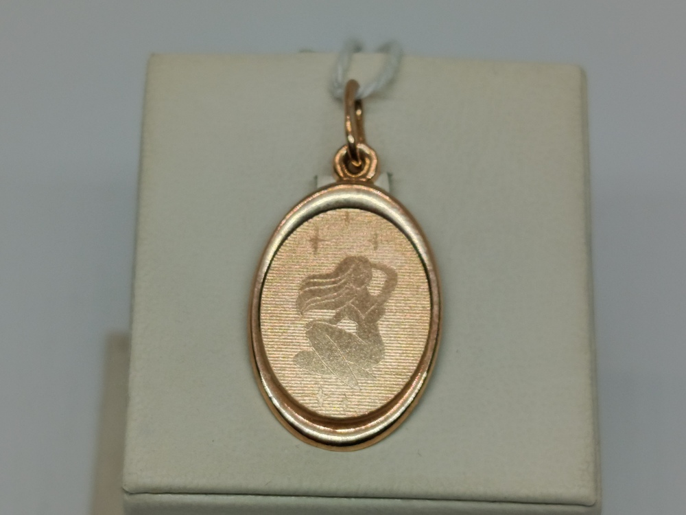 ПОДВЕСКА ЗНАК ЗОДИАКА ДЕВА Au 585