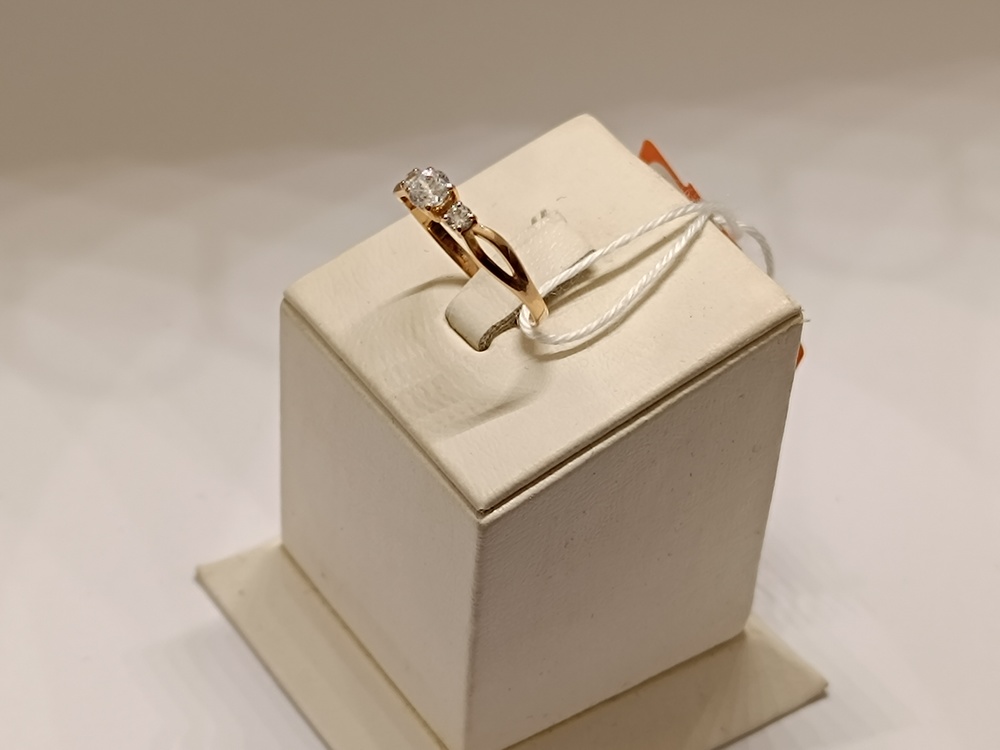 КОЛКМИ585 КОЛЬЦО С КАМНЯМИ (Au 585)