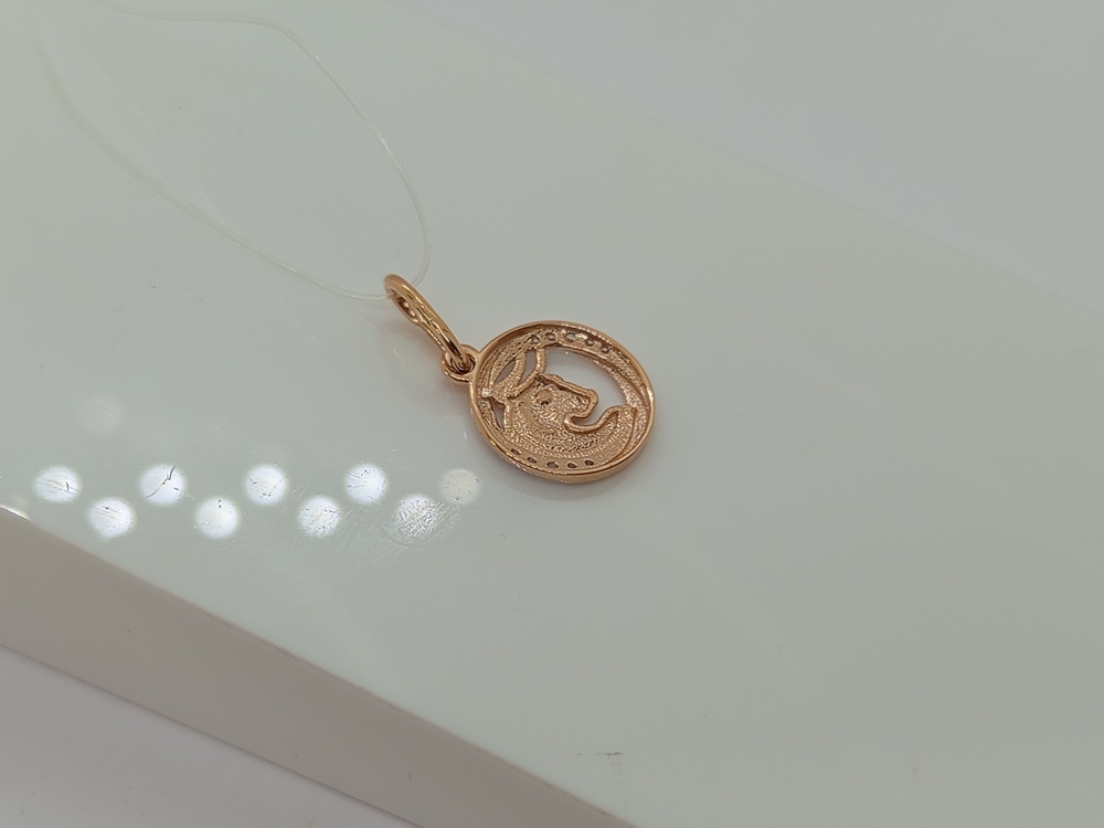 ПОДВЕСКА ЗНАК ЗОДИАКА КОЗЕРОГ (Au 585)