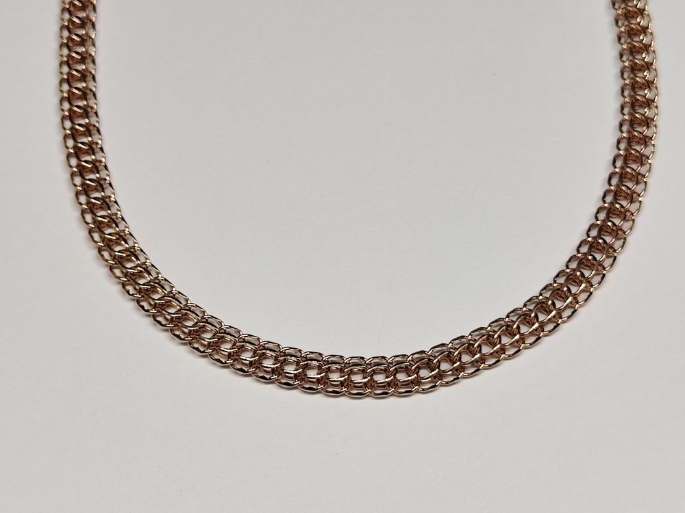 ЦЛИТ585 ЦЕПЬ ПОЛНОВЕСНАЯ Итальянка (Au 585)