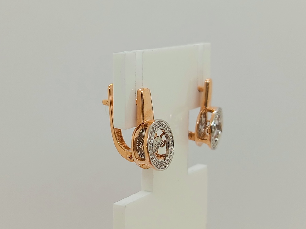 СЕРЬГИ БРИЛЛИАНТ (Au 585)