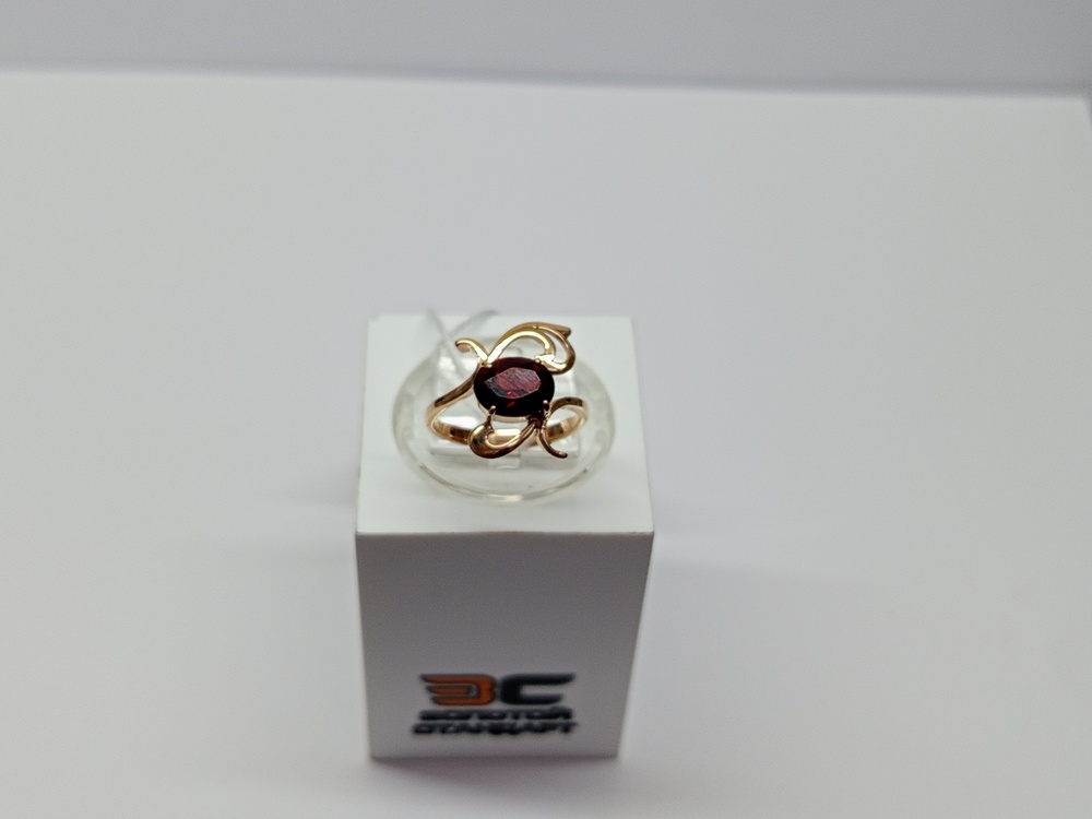 КОЛЬЦО С КАМНЕМ (Au 585)