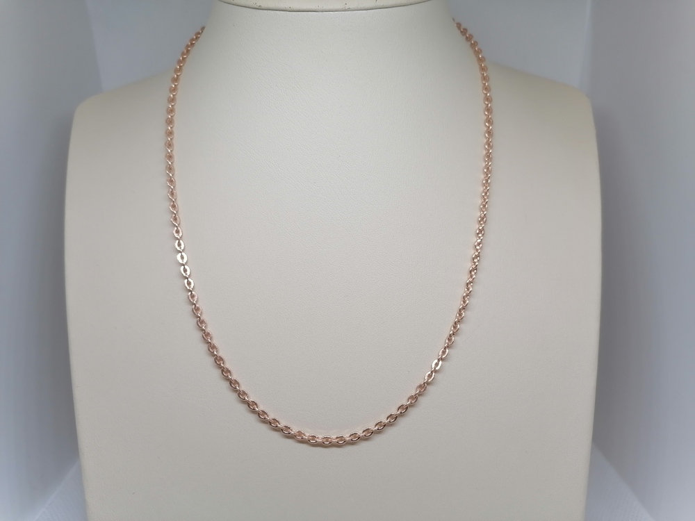 8080201П-45 ЦЕПЬ ПУСТОТЕЛАЯ Якорное (Au 585)