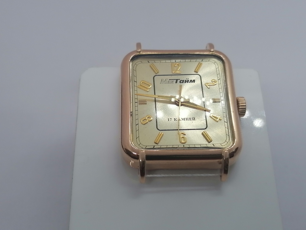 ЧАСЫ МАК ТАЙМ Au 585