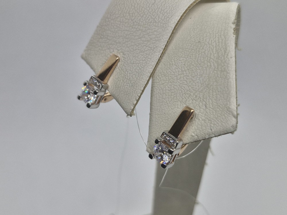 СЕРЬГИ С КАМНЯМИ (Au 585)