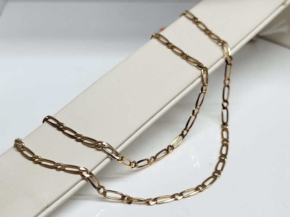 ЦЛФК585 ЦЕПЬ ПОЛНОВЕСНАЯ Фигаро(картье) (Au 585)