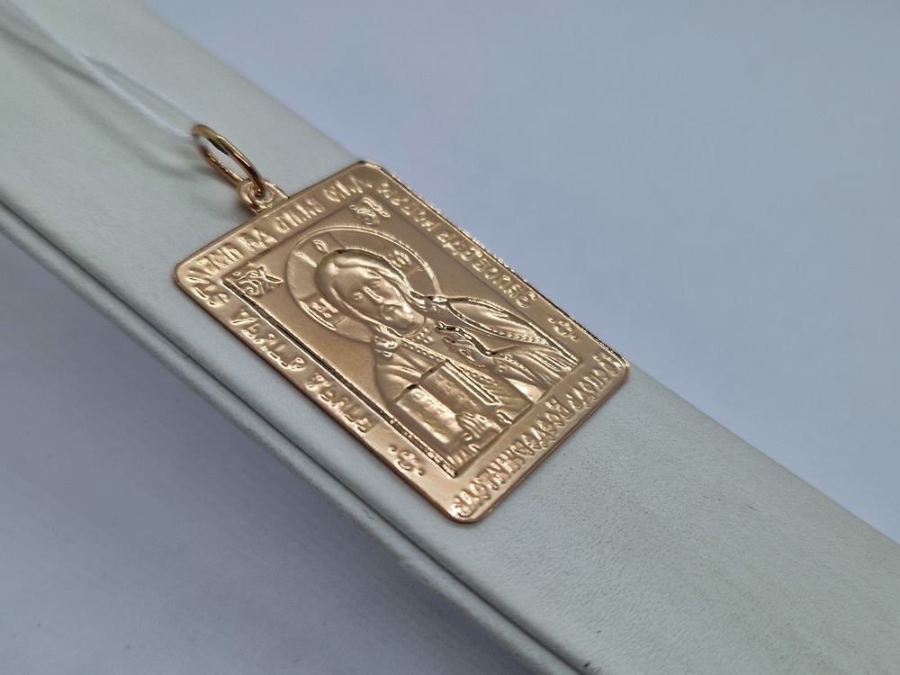 ПОДИБК585 ПОДВЕСКА ИКОНА БЕЗ КАМНЯ (Au 585)