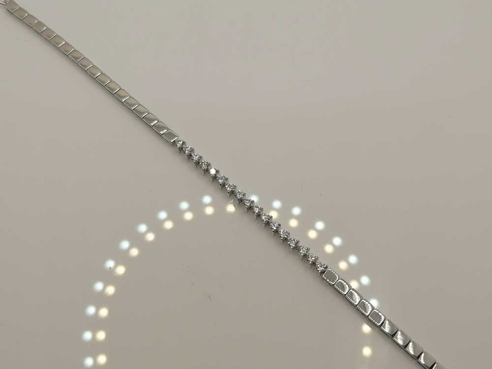 БРАСЛЕТ С КАМНЯМИ (Au 585)