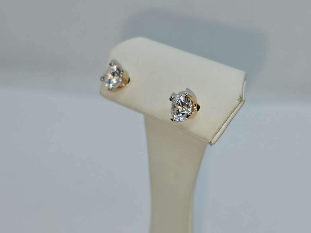 СПУС585 СЕРЬГИ ПУСЕТЫ (Au 585)