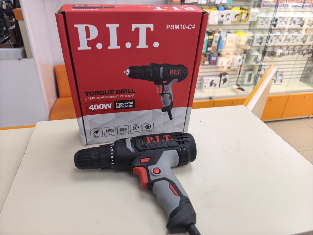 ДРЕЛЬ-ШУРУПОВЕРТ P.I.T. PBM10-C4