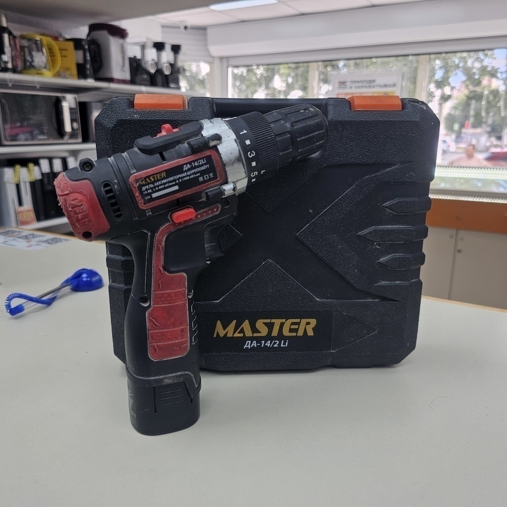 Шуруповерт Master ДА-14/2Li