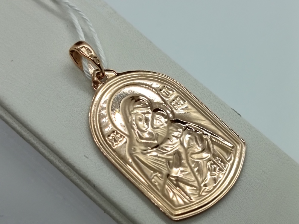 ПОДВЕСКА ИКОНА БЕЗ КАМНЯ (Au 585)