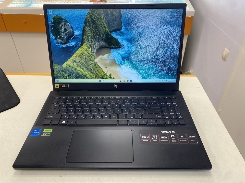 Ноутбук Acer Nitro V15; I5-13420H, GeForce RTX 3050, 32 Гб, 1 Tb, Нет