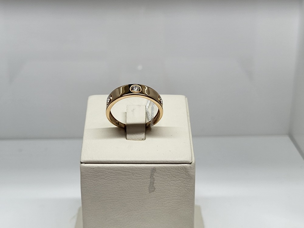 КОЛКМИ585 КОЛЬЦО С КАМНЯМИ (Au 585)