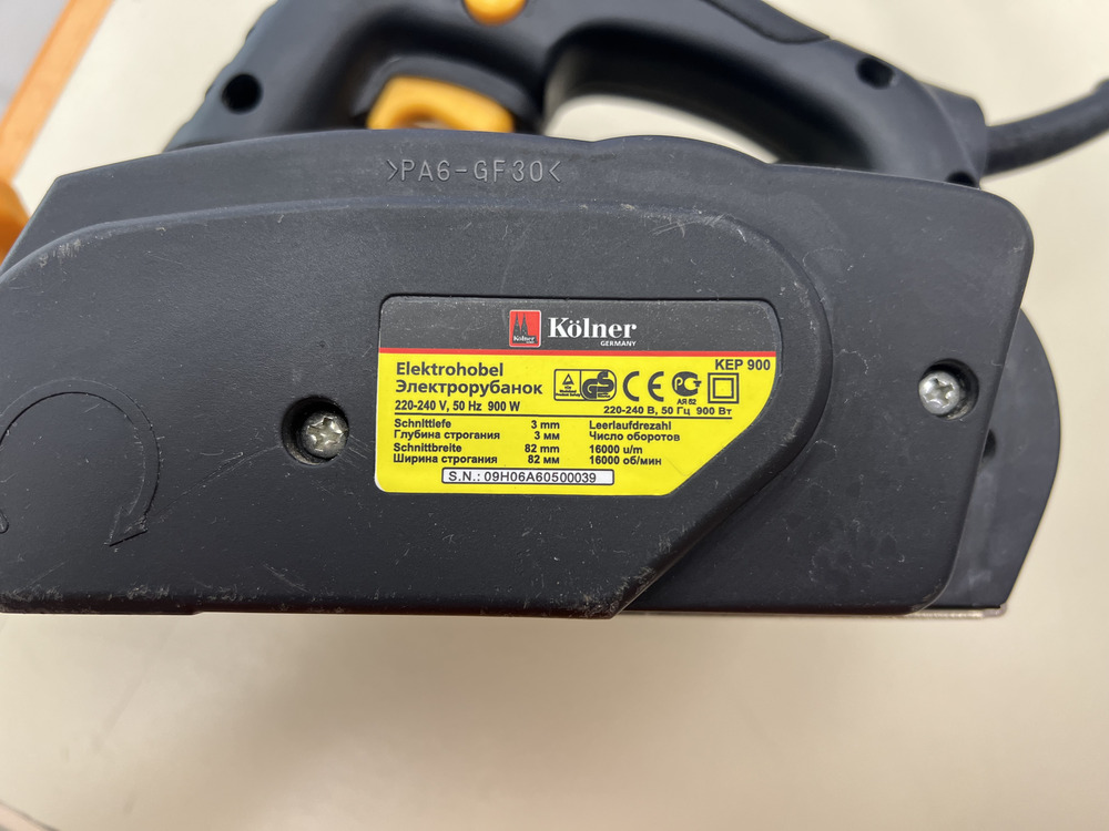 Электрорубанок Kolner KEP800