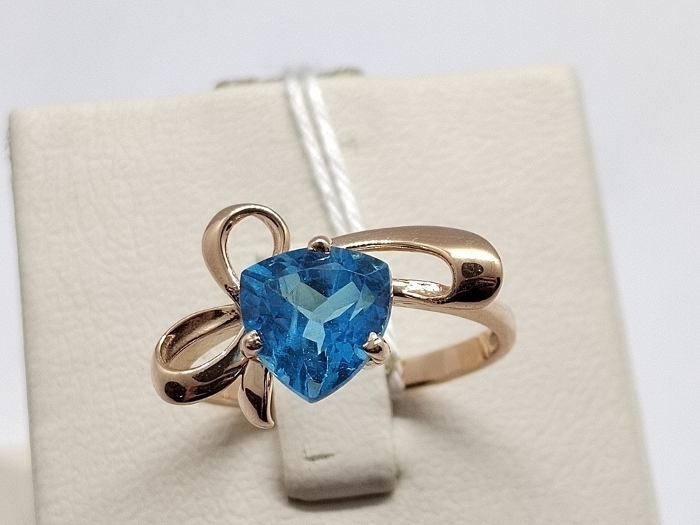 КОЛЬЦО С КАМНЕМ (Au 585)