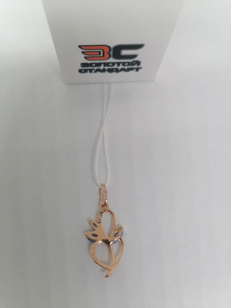 ПОДКМИ585 ПОДВЕСКА С КАМНЯМИ (Au 585)