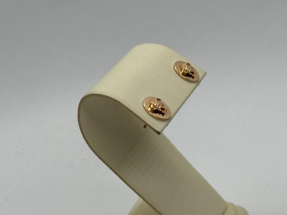 СЕРЬГИ ПУСЕТЫ без камня (Au 585)