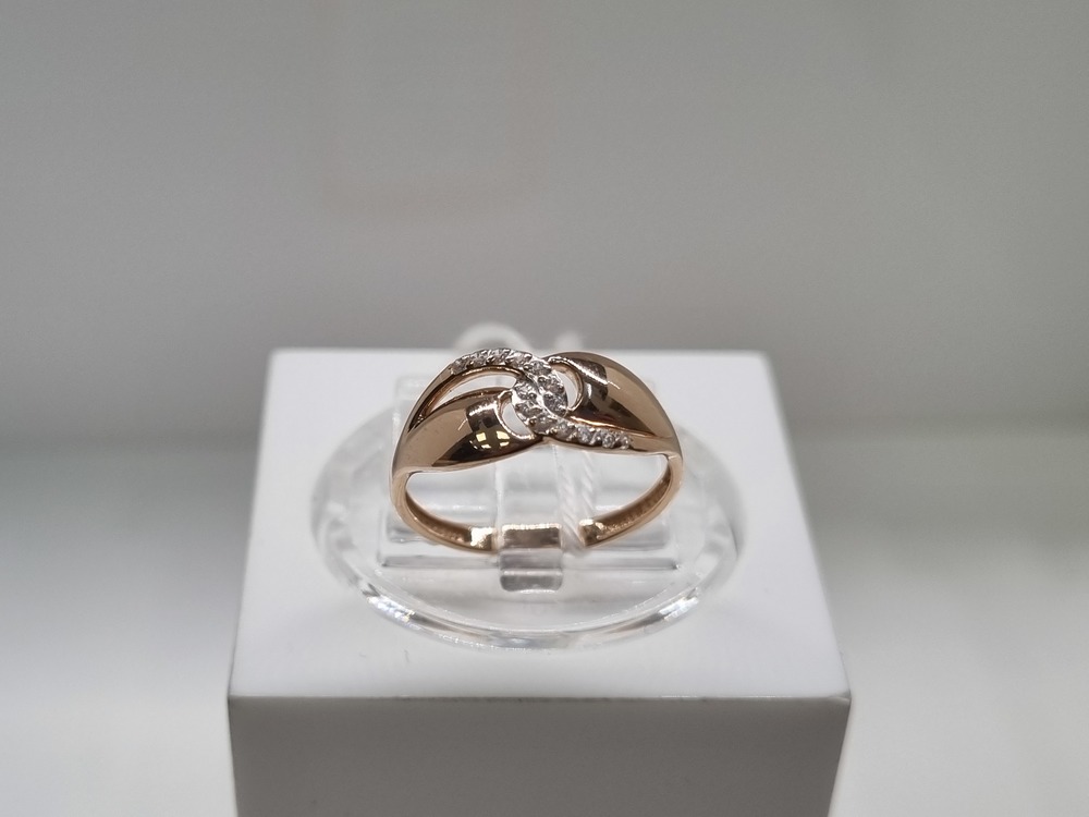 КОЛКМИ585 КОЛЬЦО С КАМНЯМИ (Au 585)