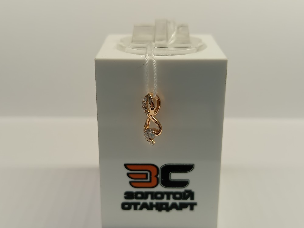 ПОДКМИ585 ПОДВЕСКА С КАМНЯМИ (Au 585)