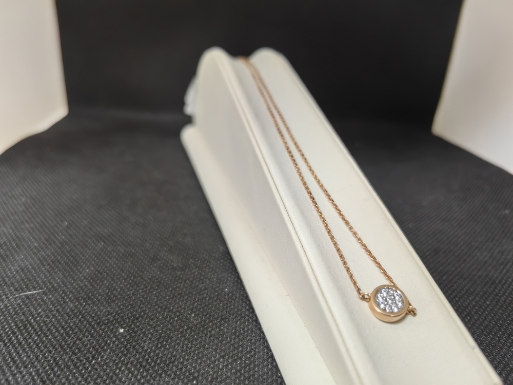 КОЛЬЕ С КАМНЯМИ (Au 585)