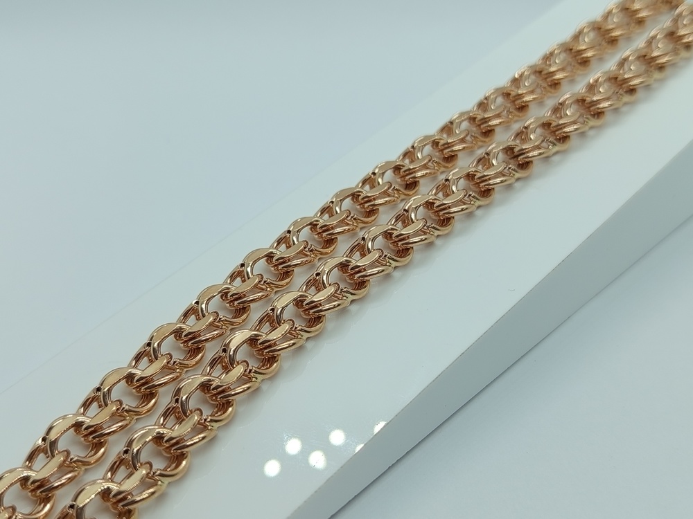 ЦЕПЬ ПУСТОТЕЛАЯ Бисмарк (Au 585)