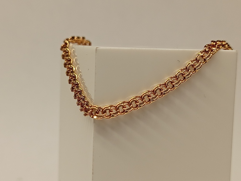 БРАСЛЕТ ПОЛНОВЕСНЫЙ Бисмарк (Au 585)