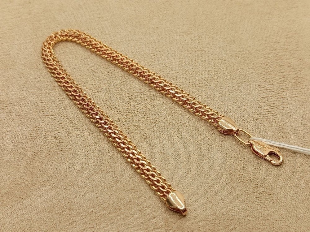 БРАСЛЕТ ПУСТОТЕЛЫЙ Сингапур Au 585