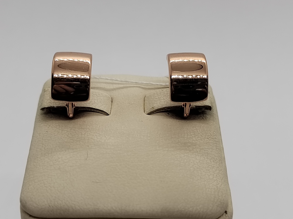 СЕРЬГИ БЕЗ КАМНЯ (Au 585)